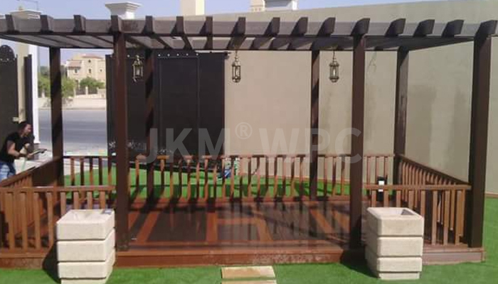 木塑地板进场后如何安置 以及后期保养注意事项