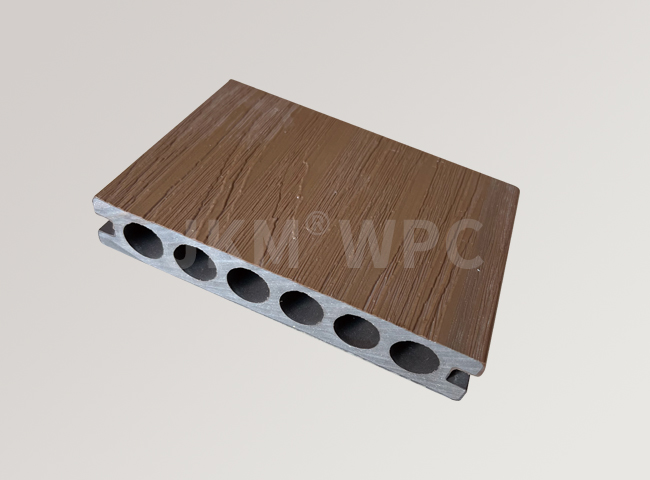 共挤圆孔地板 140X25 双色