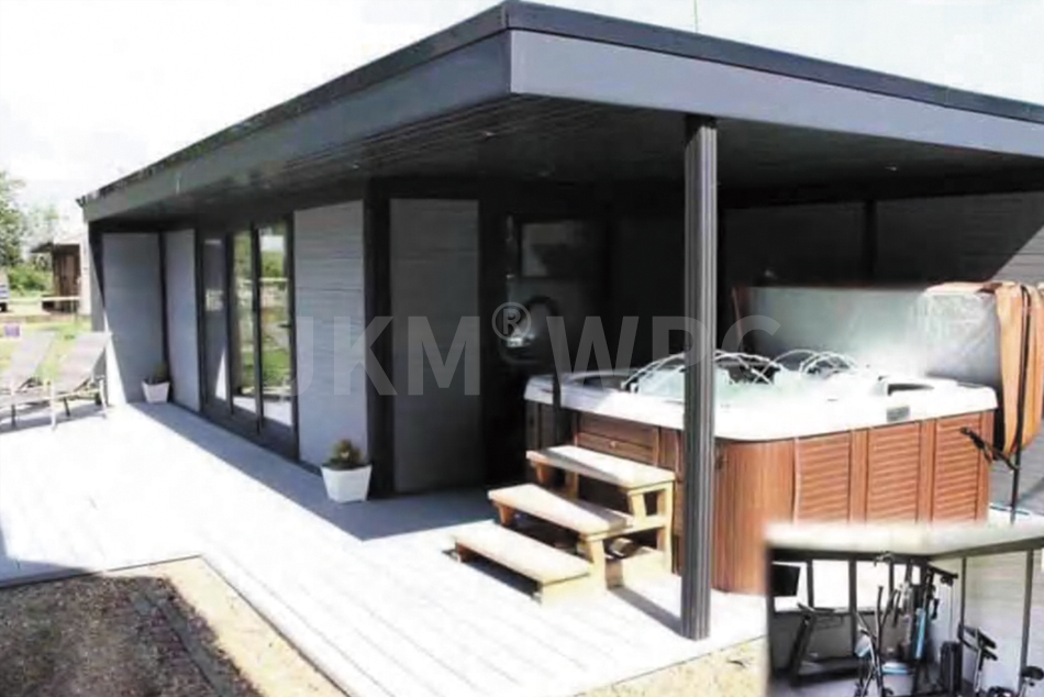 塑木外墙板实例