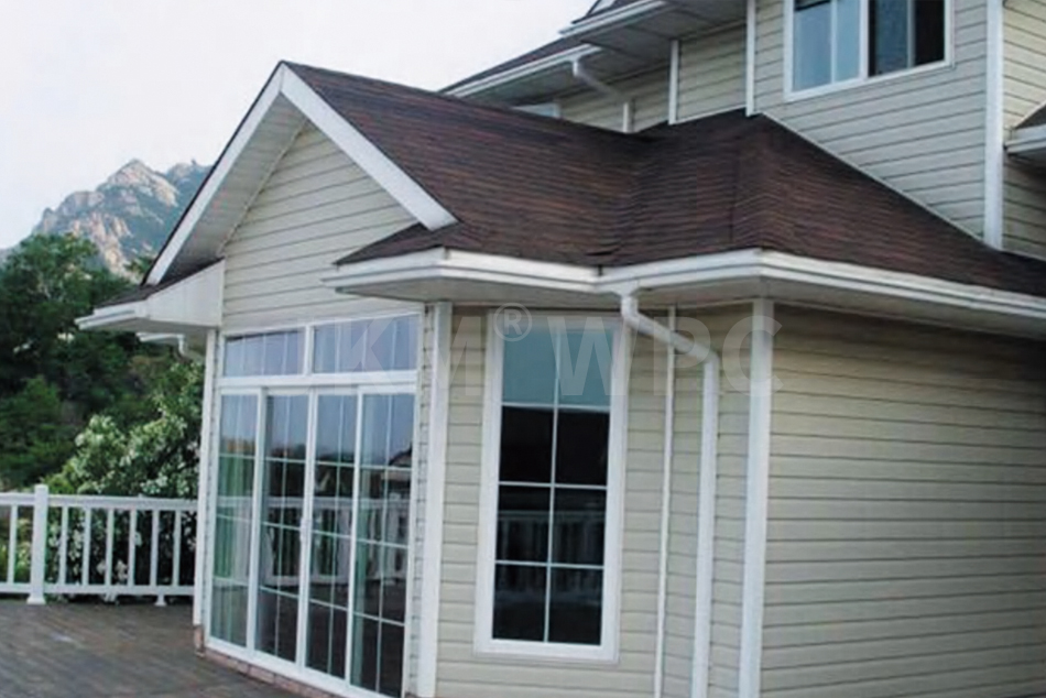 塑木外墙板实例