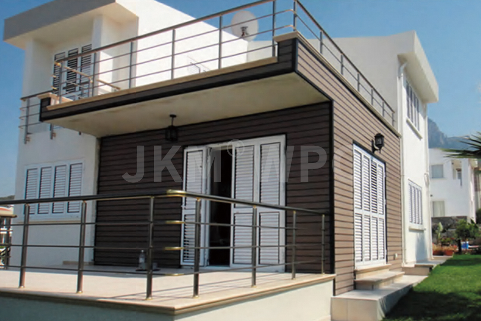 塑木外墙板实例