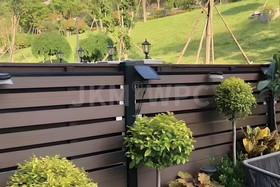 塑木栅栏板实例