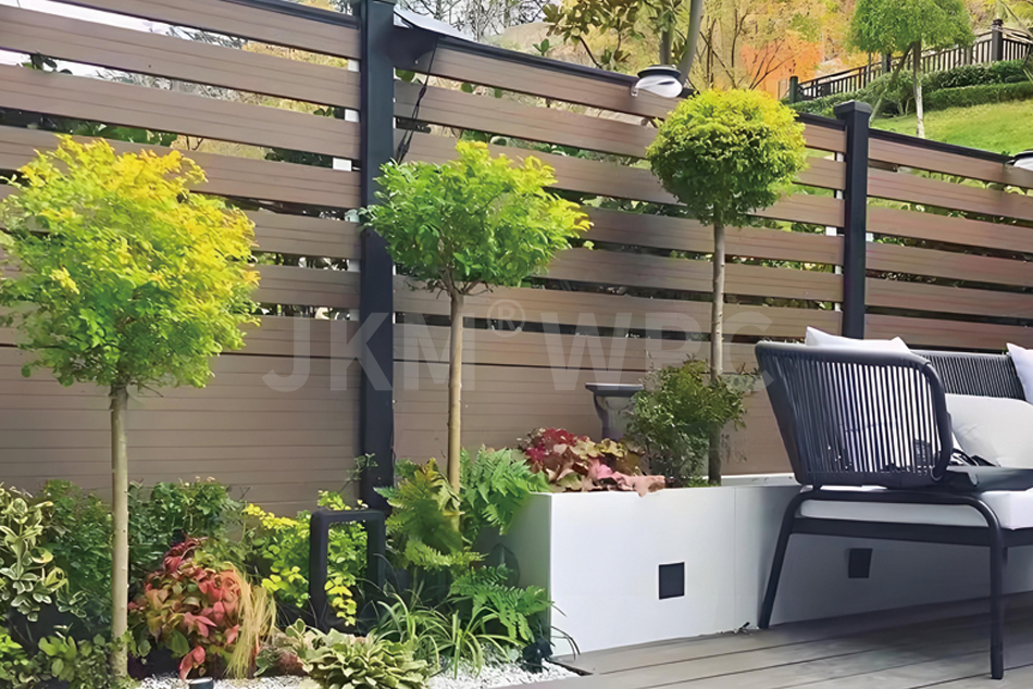 塑木栅栏板实例