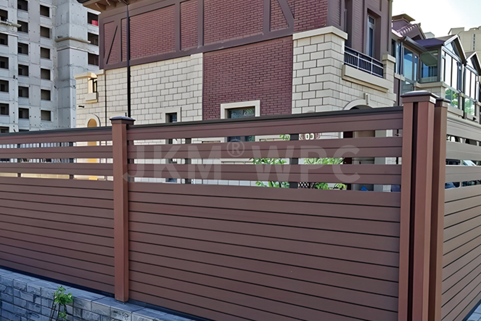 塑木栅栏板实例